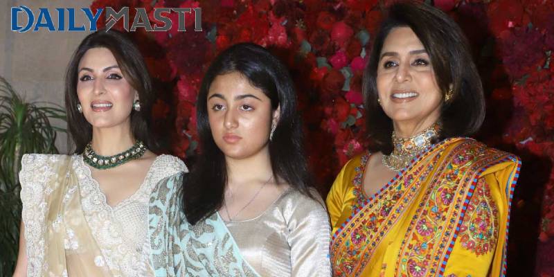 However, after or before this viral video, Neetu Kapoor, Samara, and Riddhima posed for the cameras like a happy family. Check out the ‘Kalesh-less’ video here.